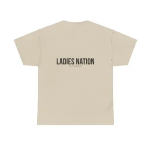 Ladies Nation T-Shirt Ice Sand