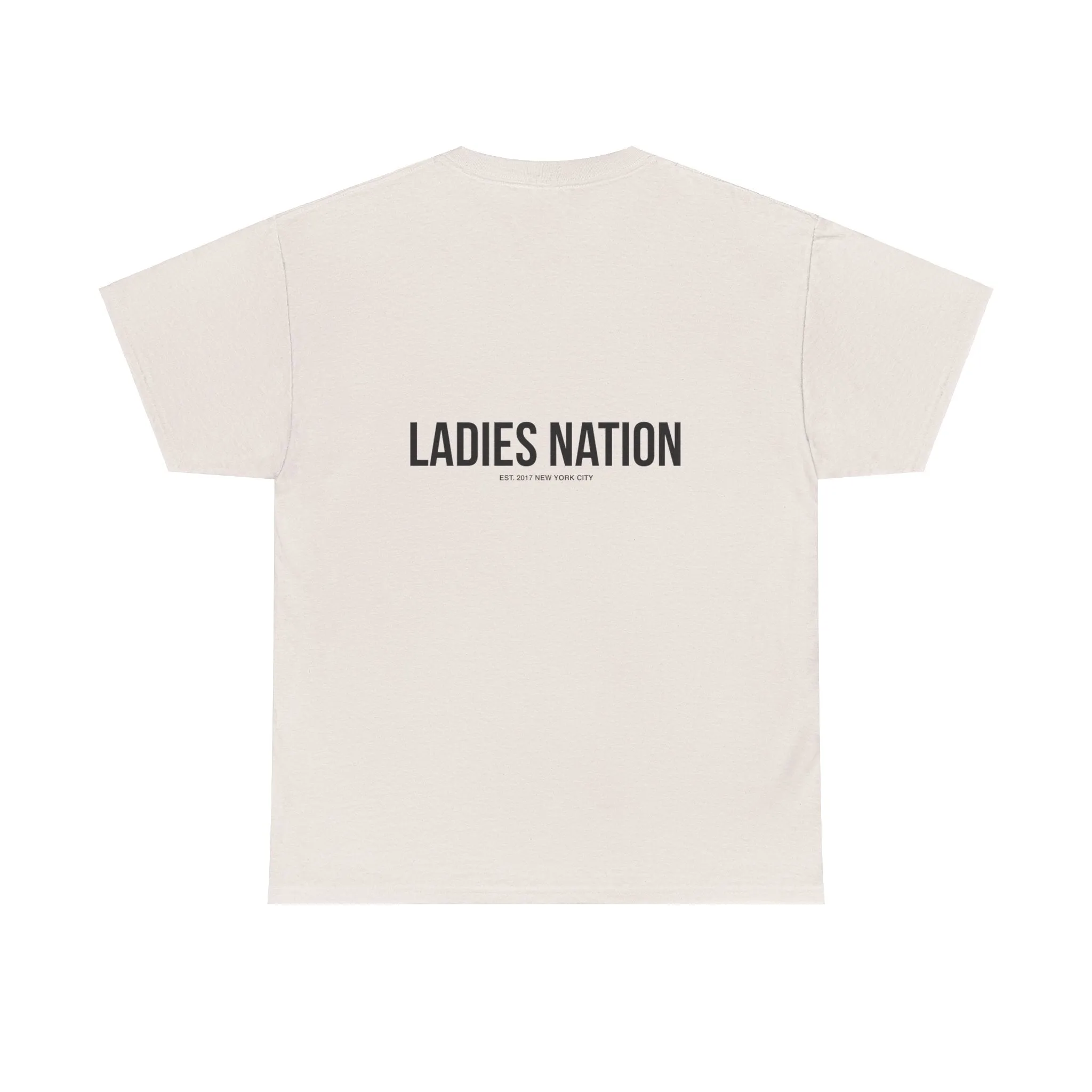 Ladies Nation T-Shirt Ice Sand