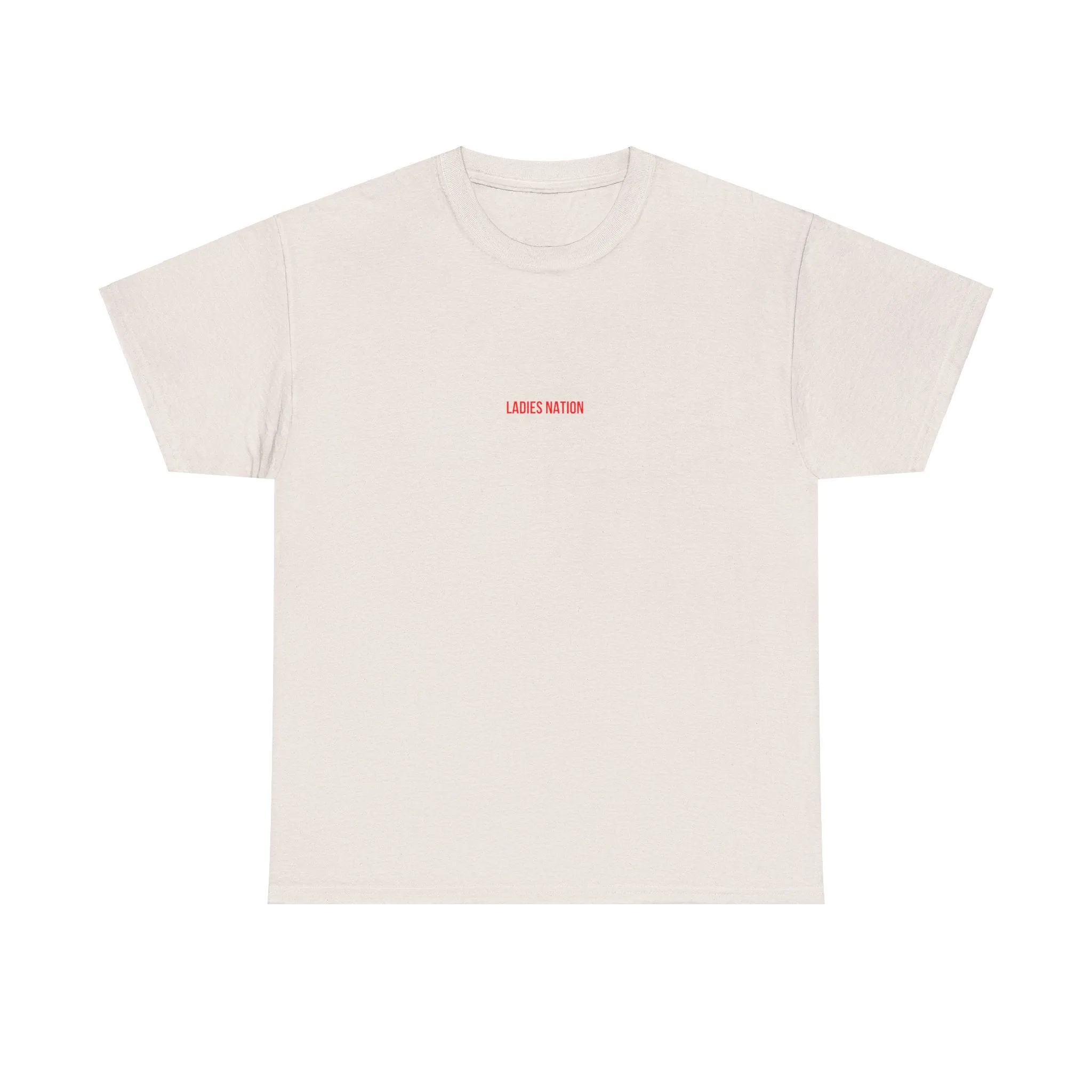 Ladies Nation T-Shirt Ice Sand