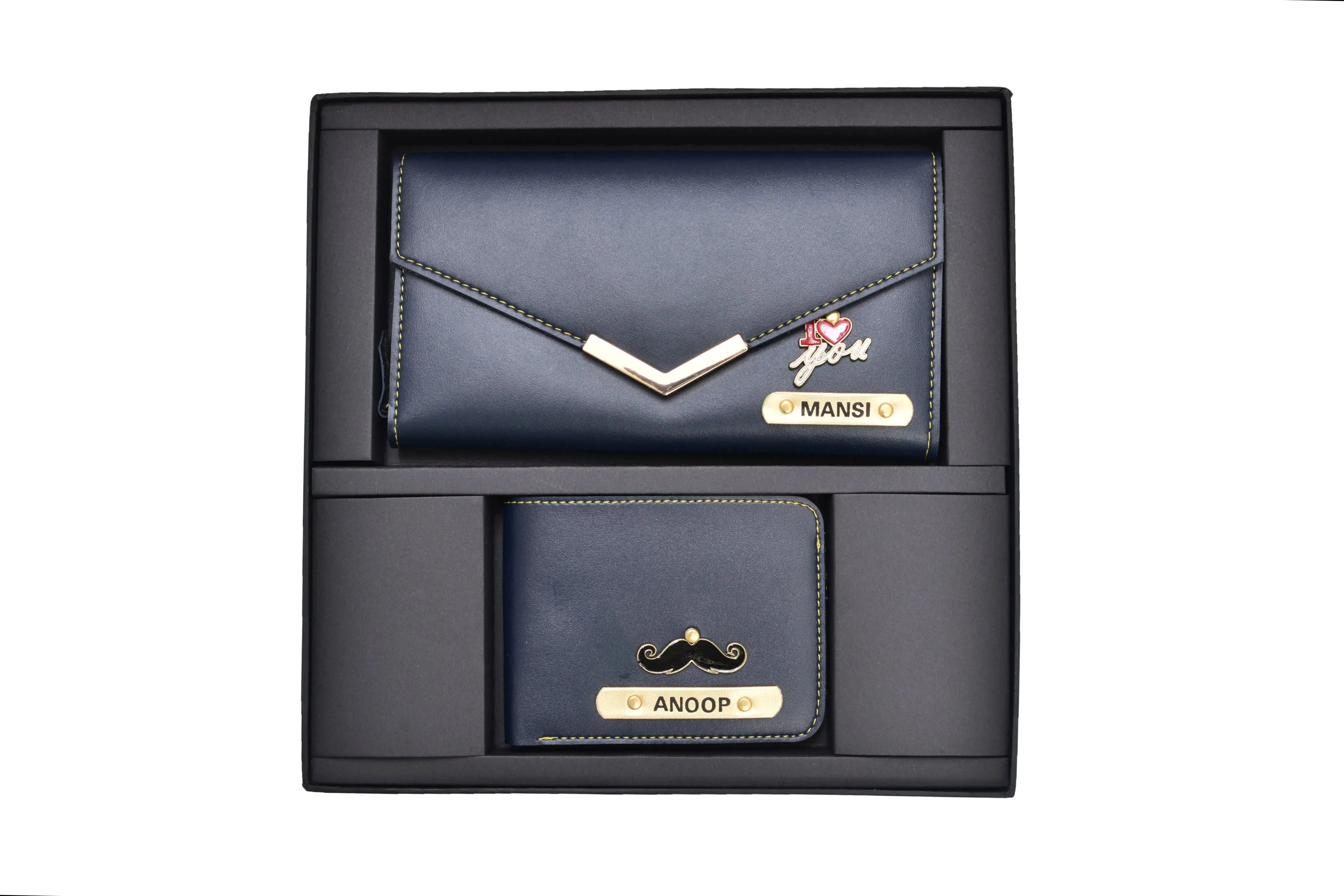 Lady Wallet   Men's Wallet (Couple Gift 1) - Royal Blue