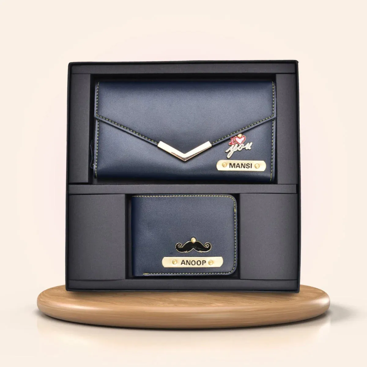 Lady Wallet   Men's Wallet (Couple Gift 1) - Royal Blue