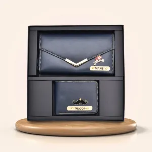 Lady Wallet   Men's Wallet (Couple Gift 1) - Royal Blue