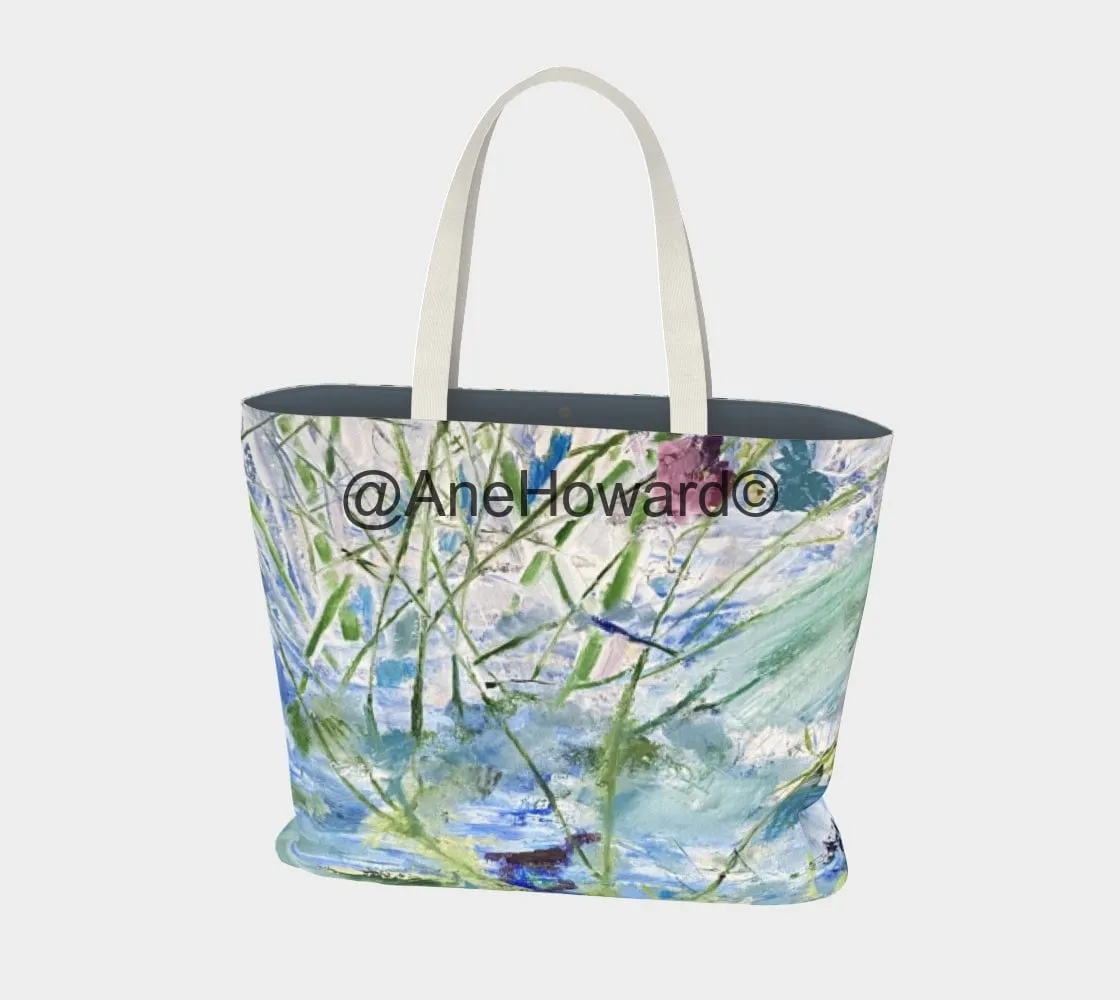 Large Cotton Tote Bag the Secret Life of Plants
