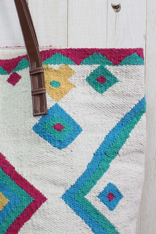 Large Geo Tribal Tote bag
