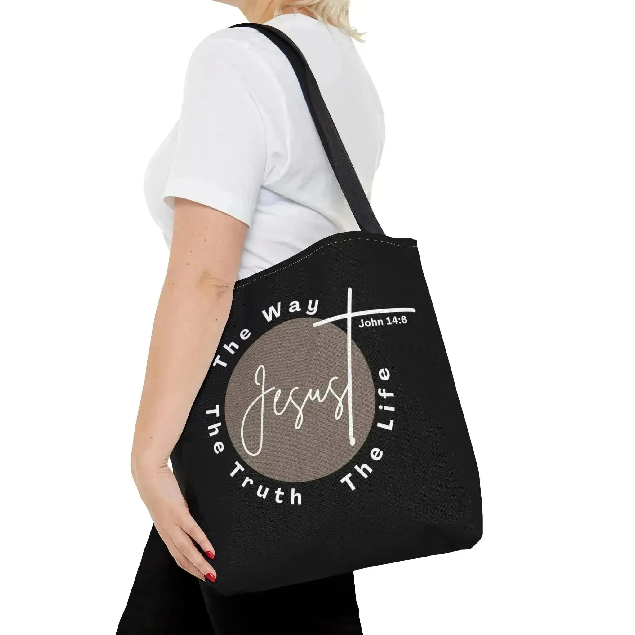 Large Tote Bag the Truth the Way the Life