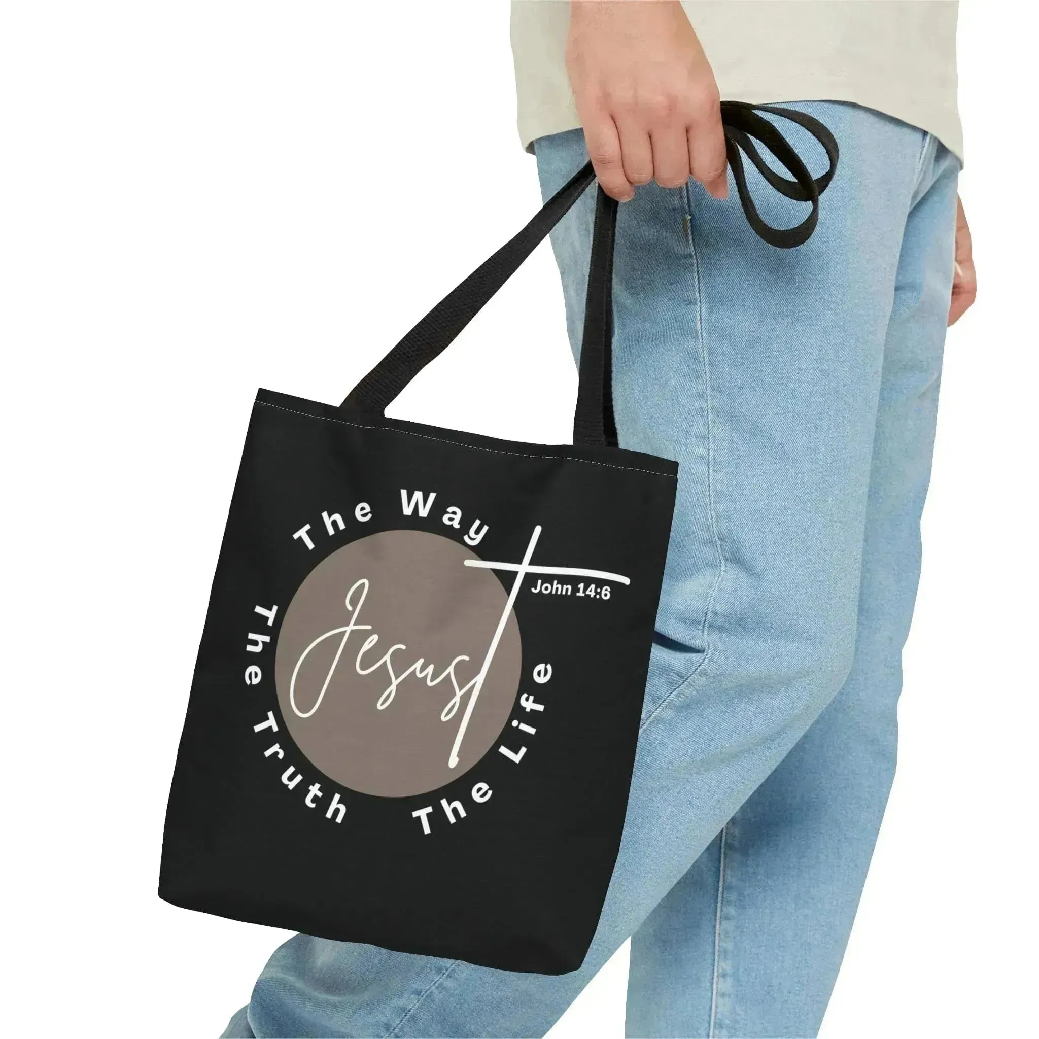 Large Tote Bag the Truth the Way the Life