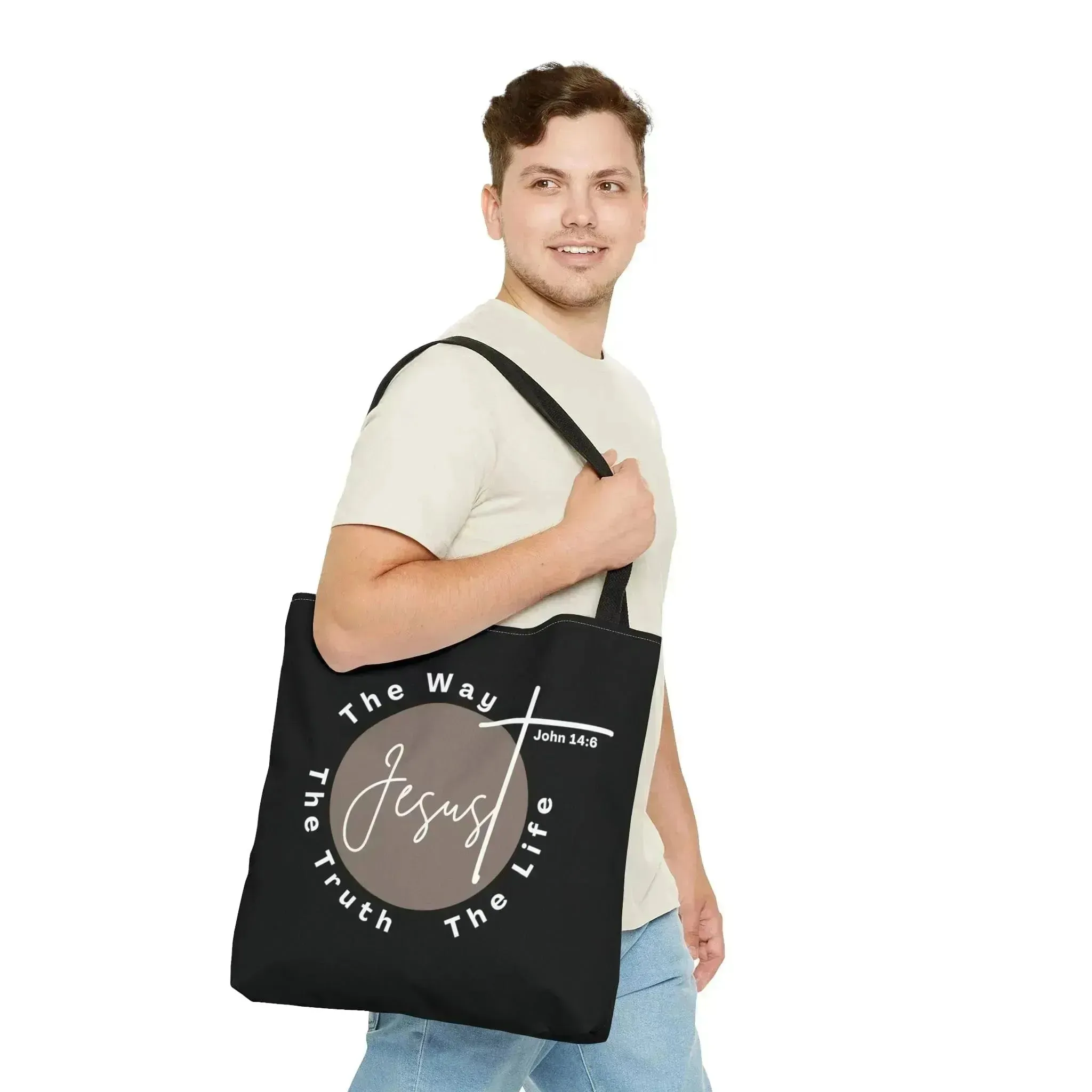 Large Tote Bag the Truth the Way the Life