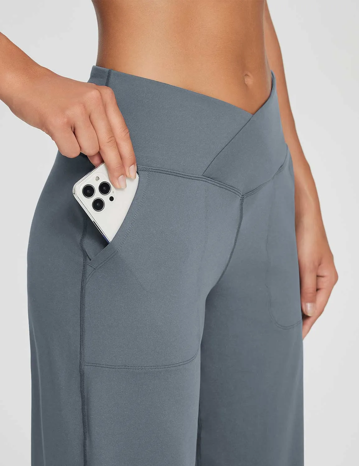 Laureate Crossover High Rise Wide-leg Pants