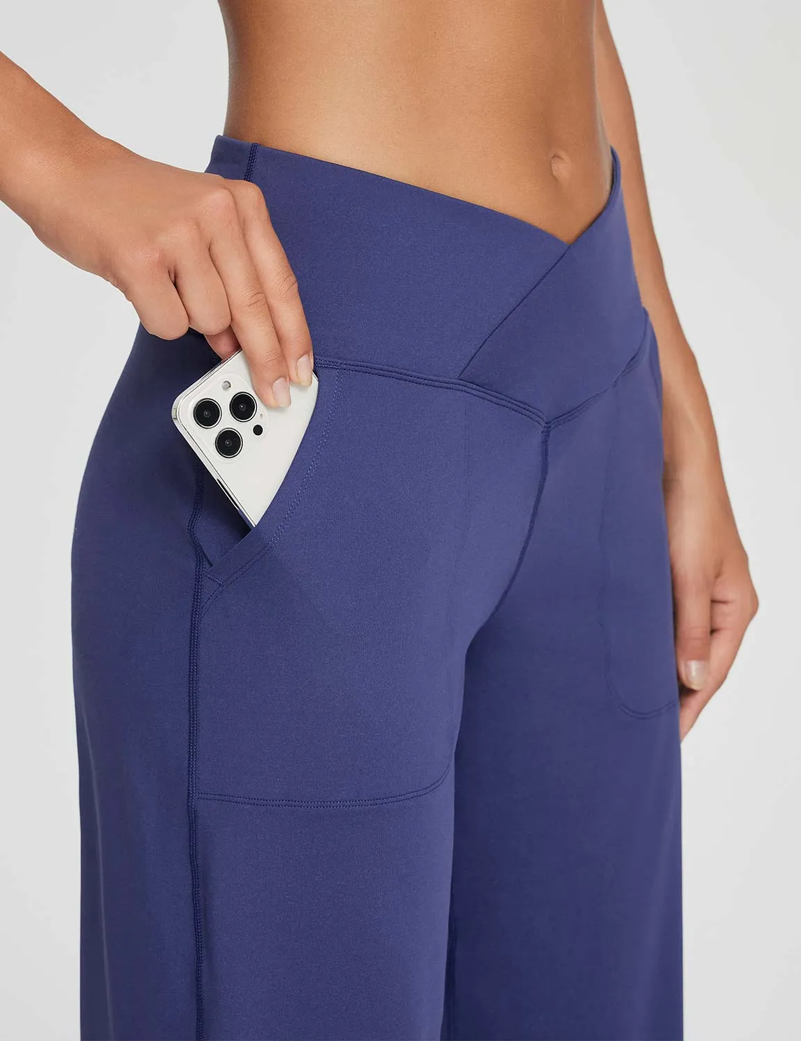Laureate Crossover High Rise Wide-leg Pants