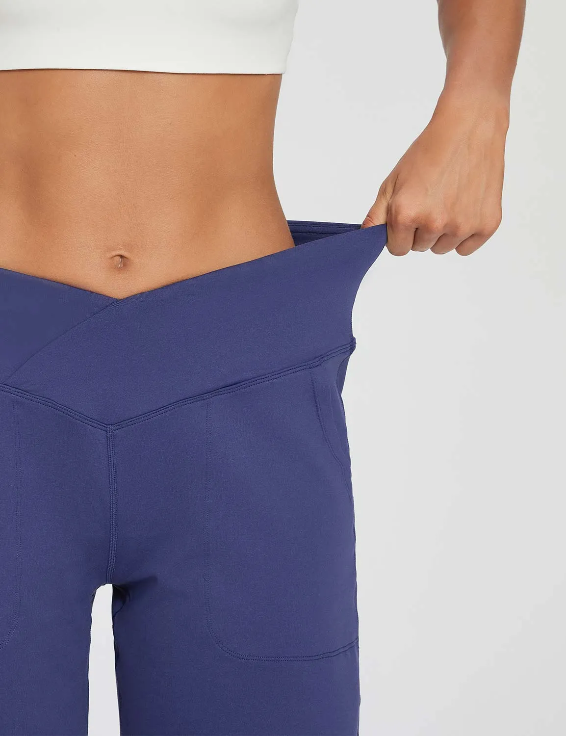 Laureate Crossover High Rise Wide-leg Pants