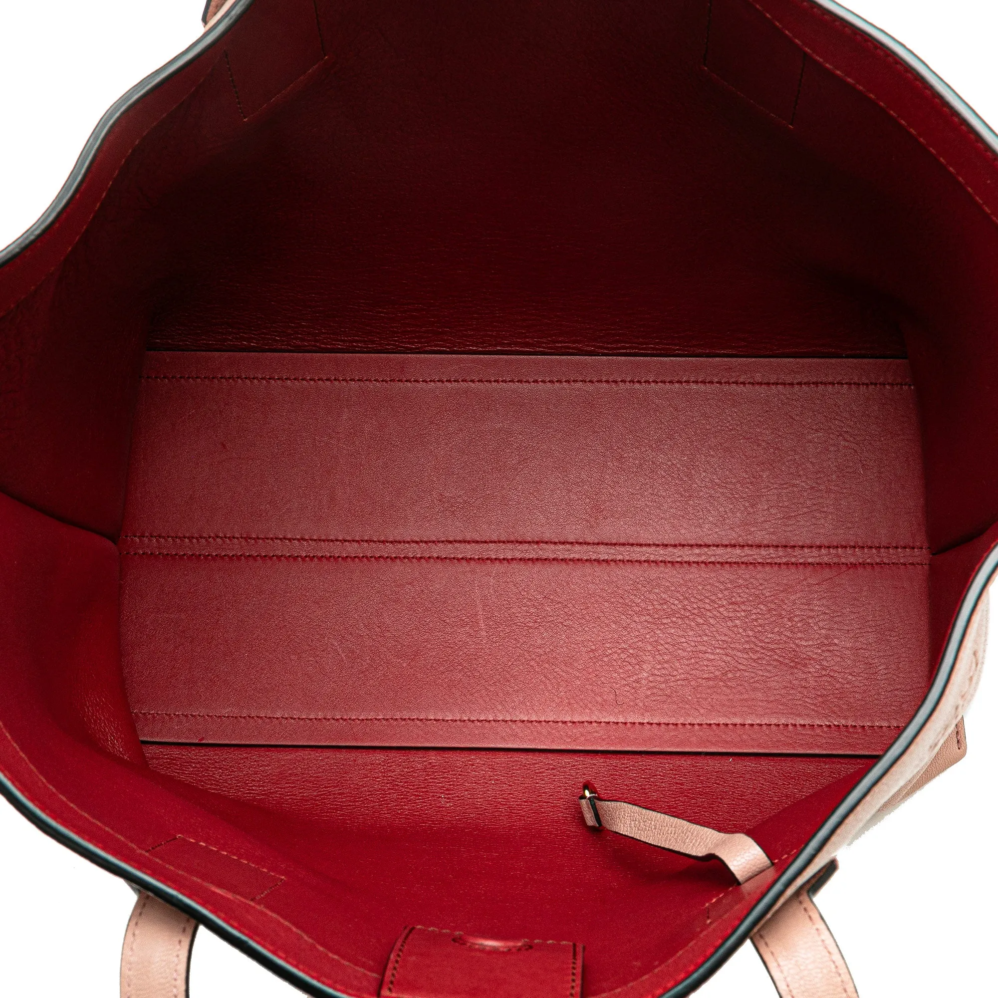 Leather Anagram T Shopper Tote