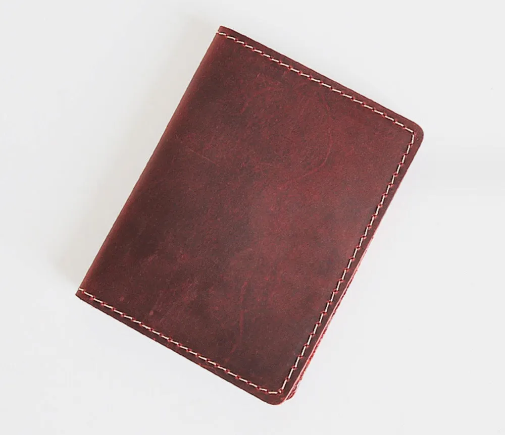 Leather Bi-fold Card Holder