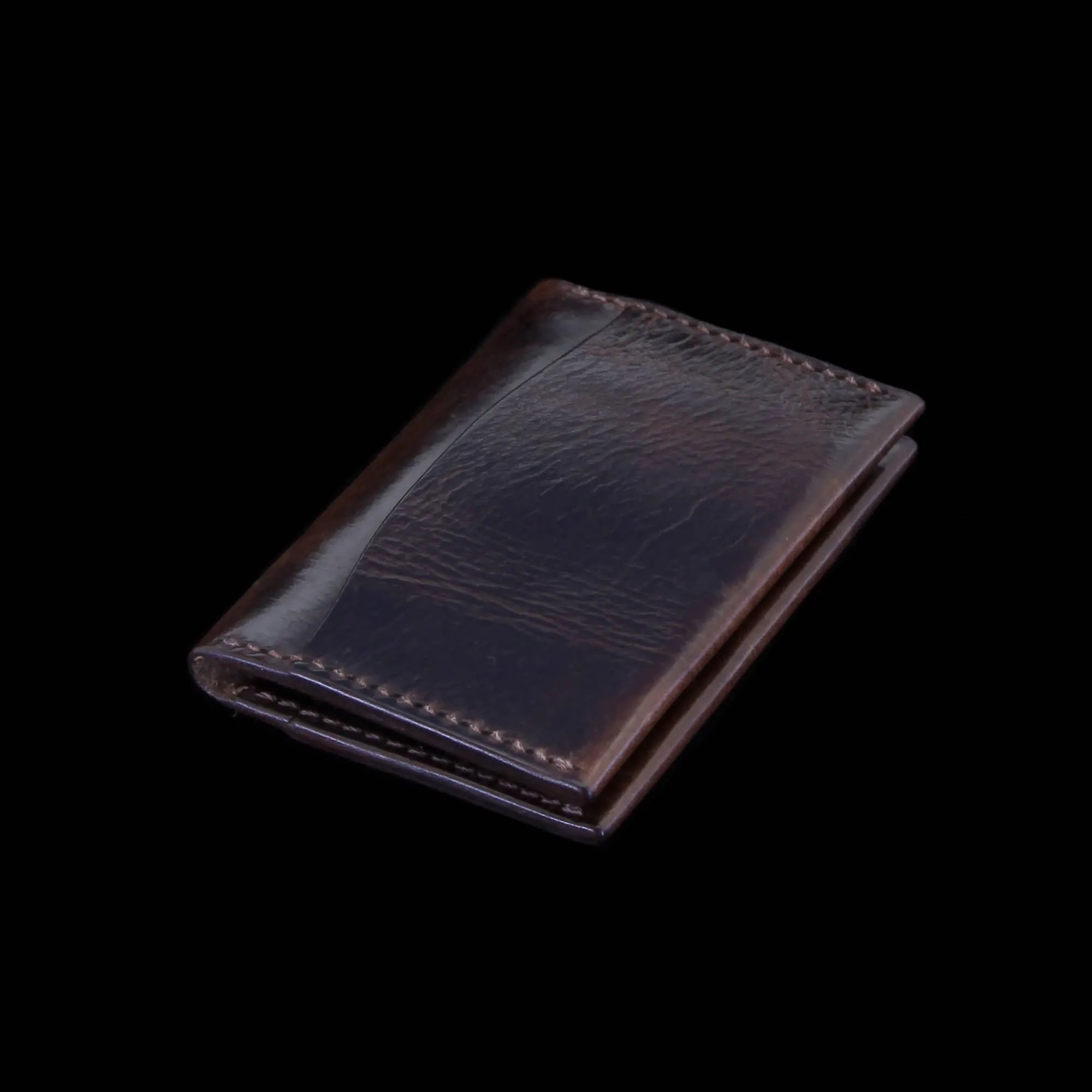 Leather Card Wallet, Military 103
