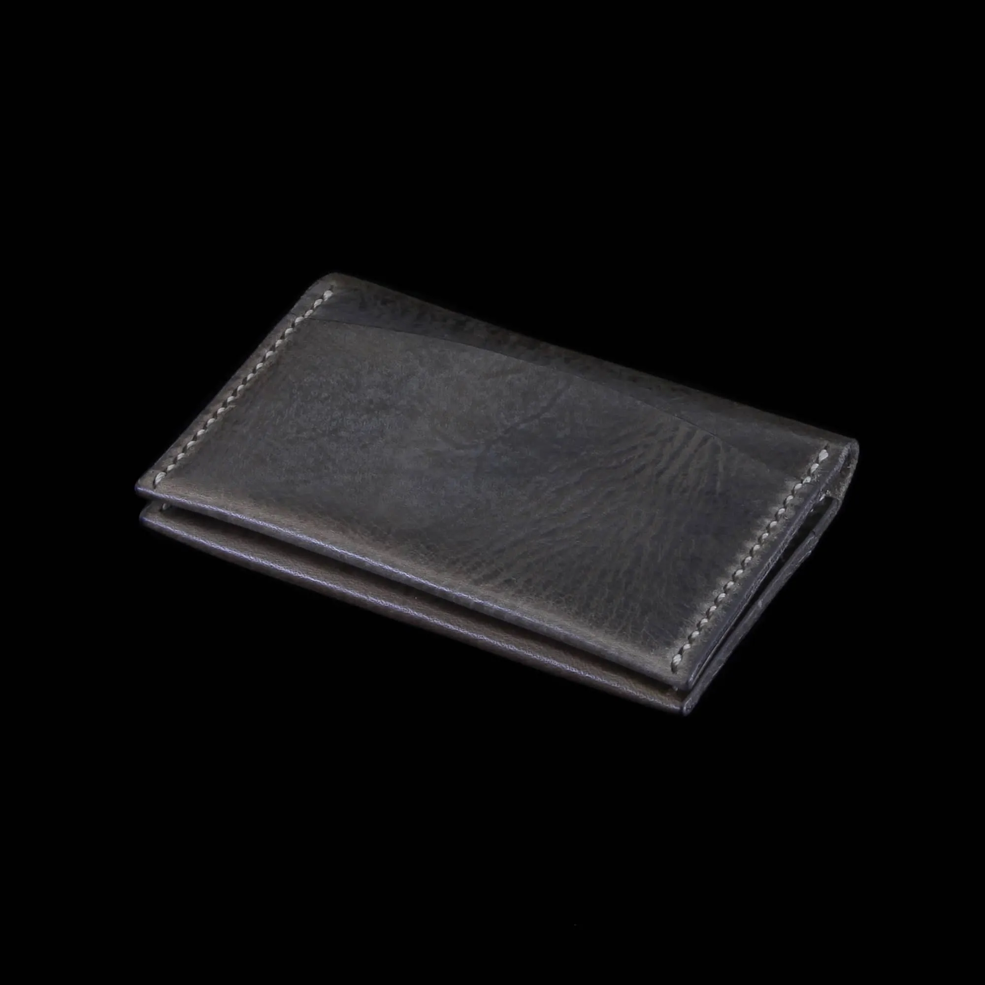Leather Card Wallet, Vintage 408