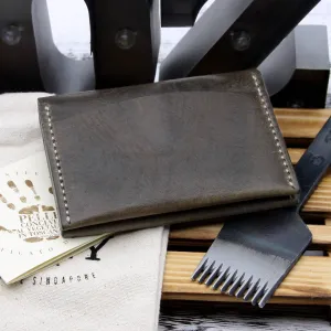 Leather Card Wallet, Vintage 408