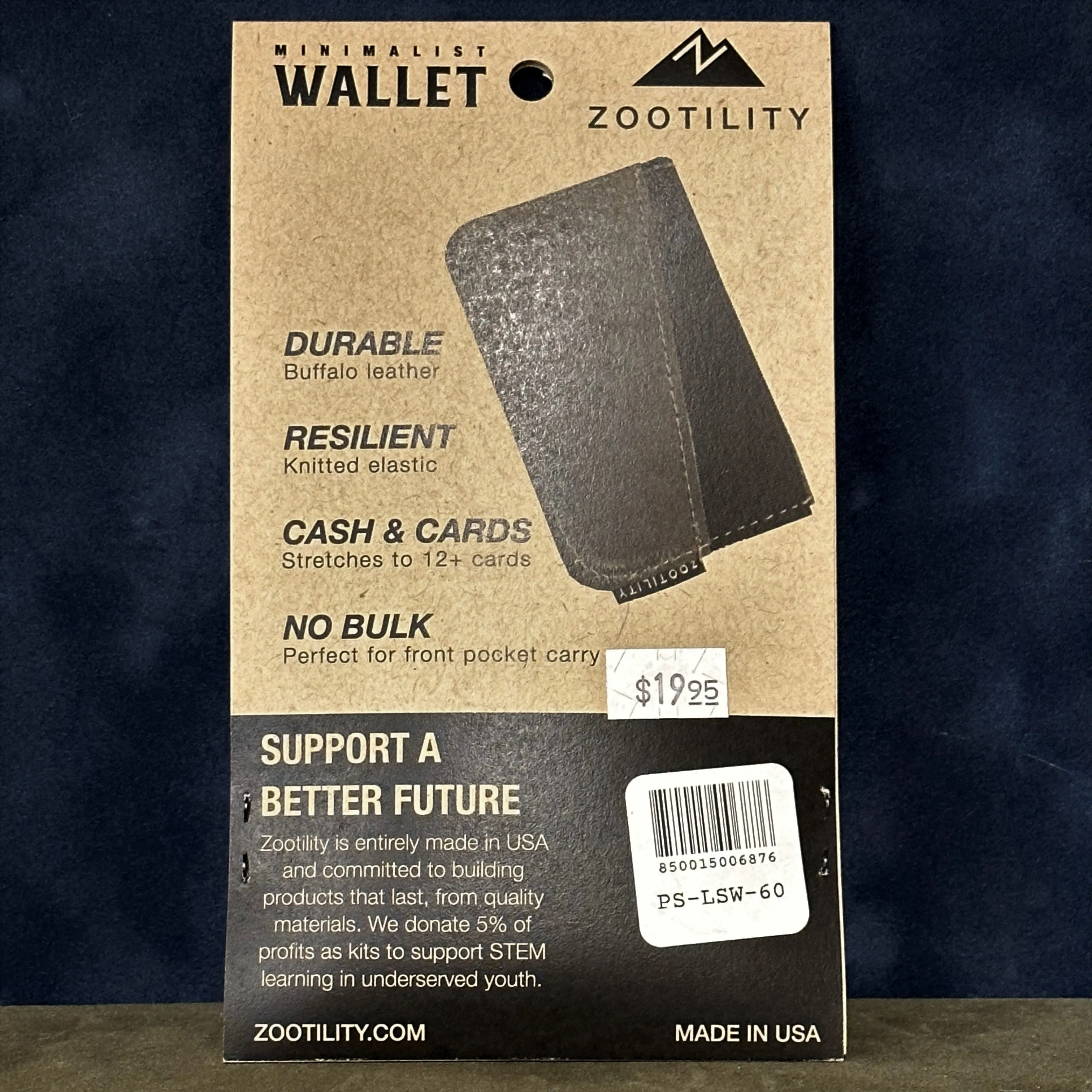 Leather Single Wallet