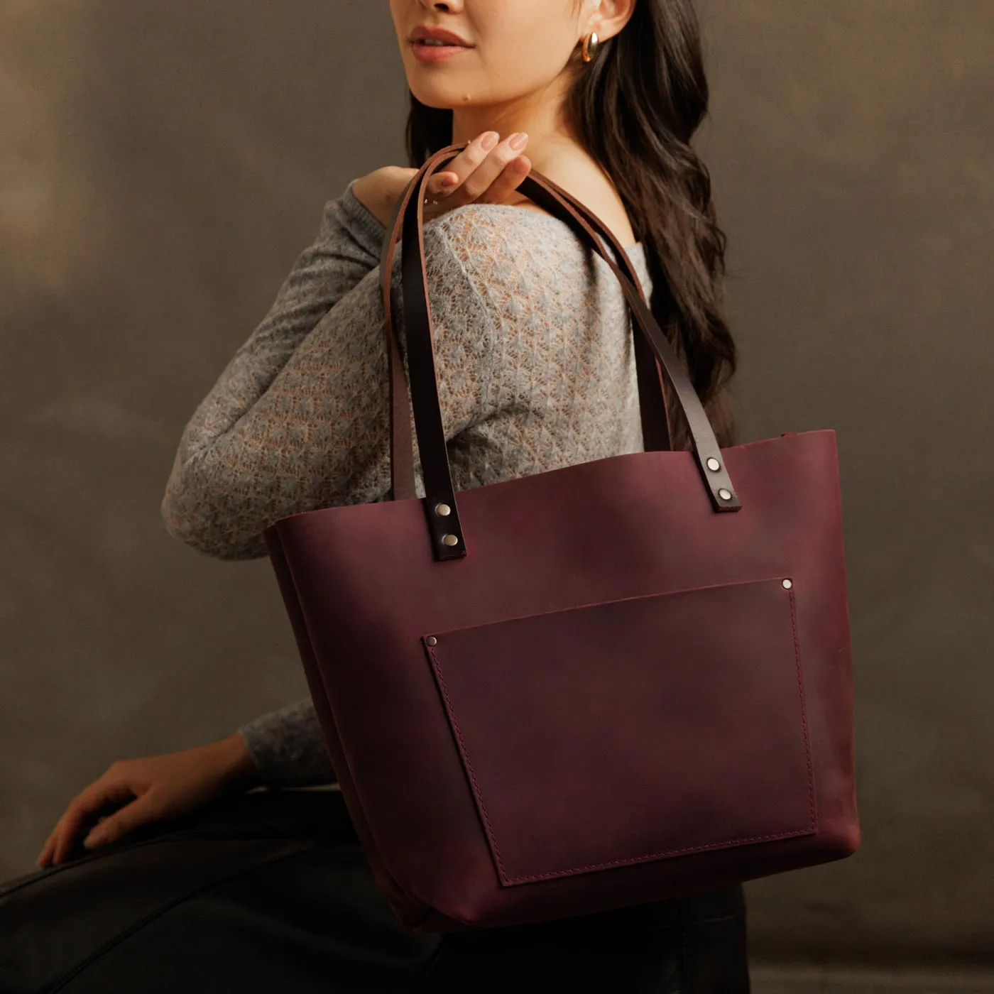 Leather Tote Bag - Limited Edition
