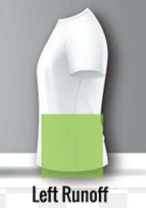 Left run-off design