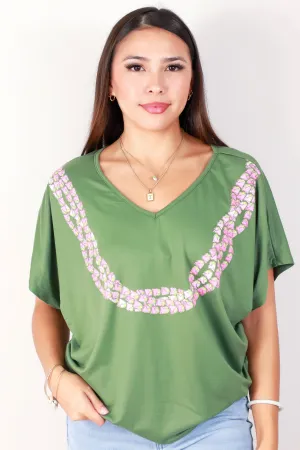 LEI LOKELANI DOLMAN TOP