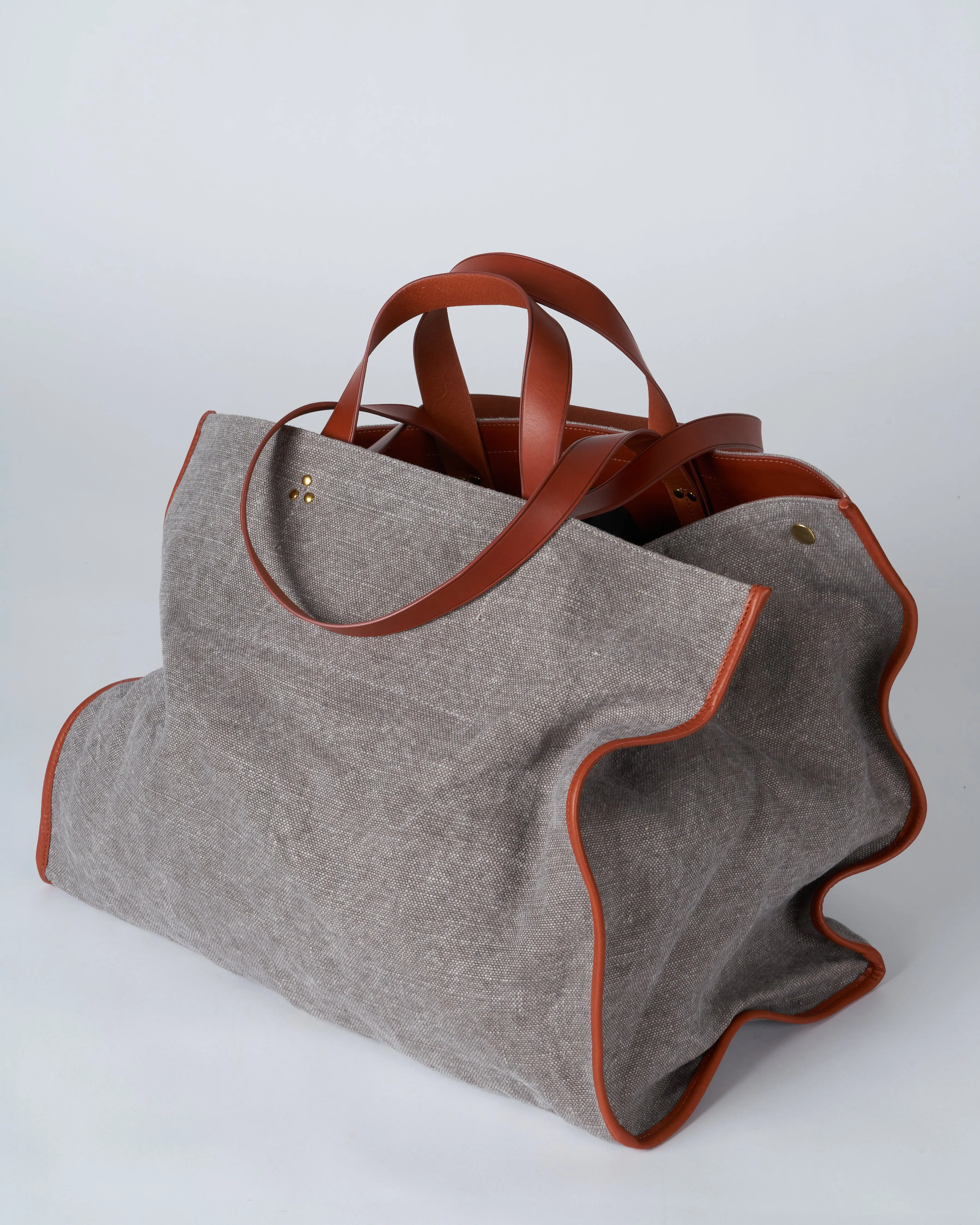 leon l bag - gris