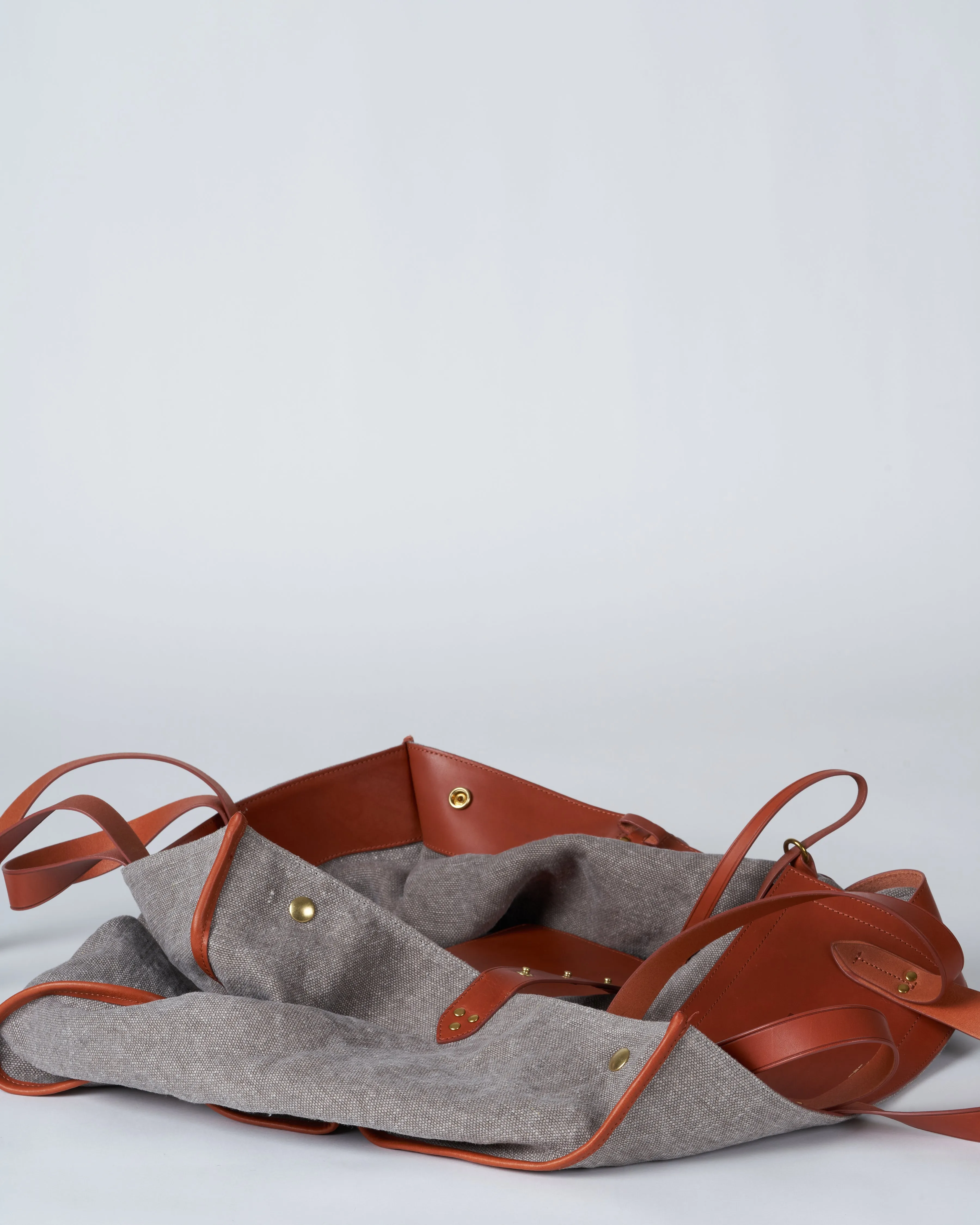 leon l bag - gris
