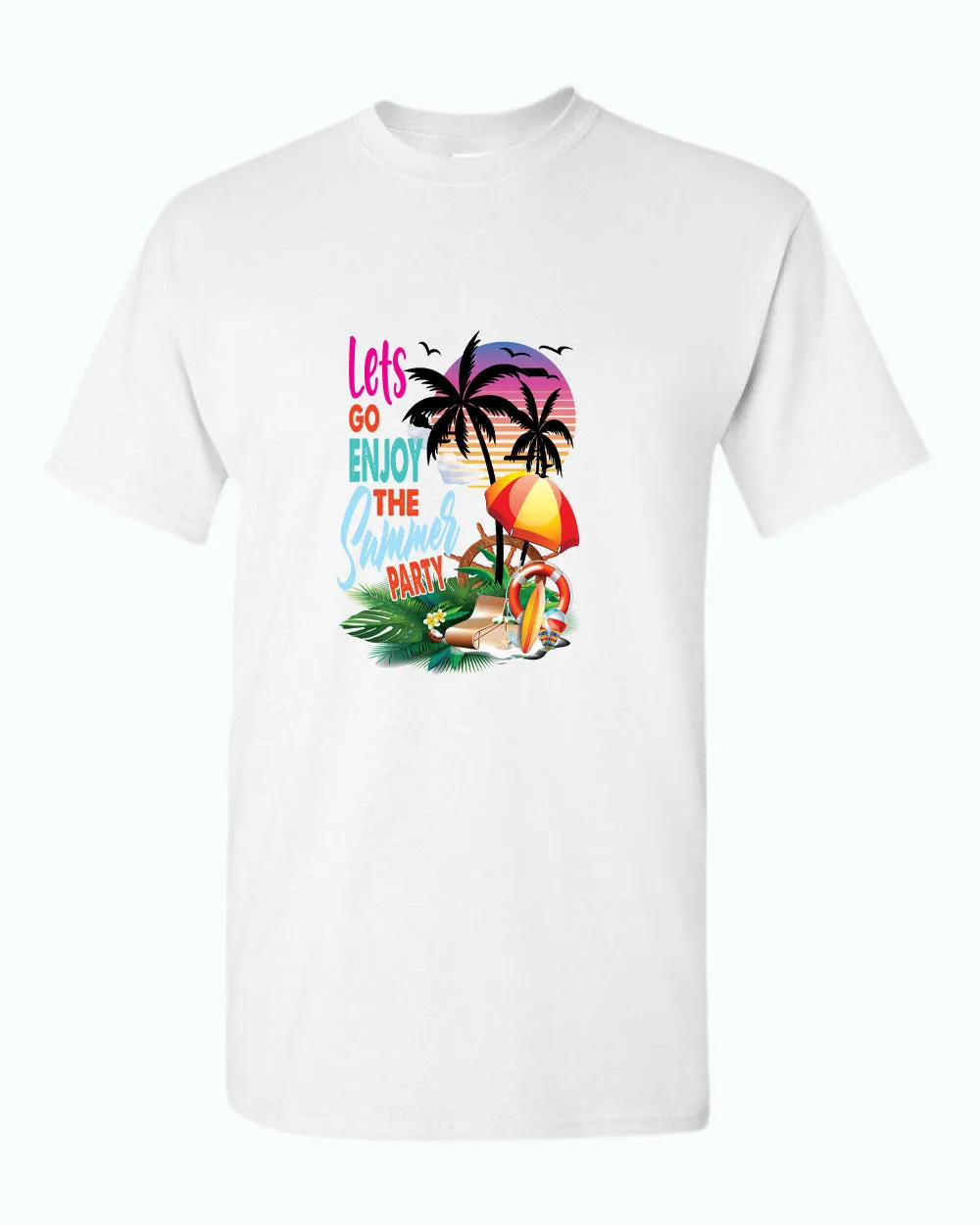 Let's go enjoy the summer party t-shirt, summer t-shirt, beach party t-shirt