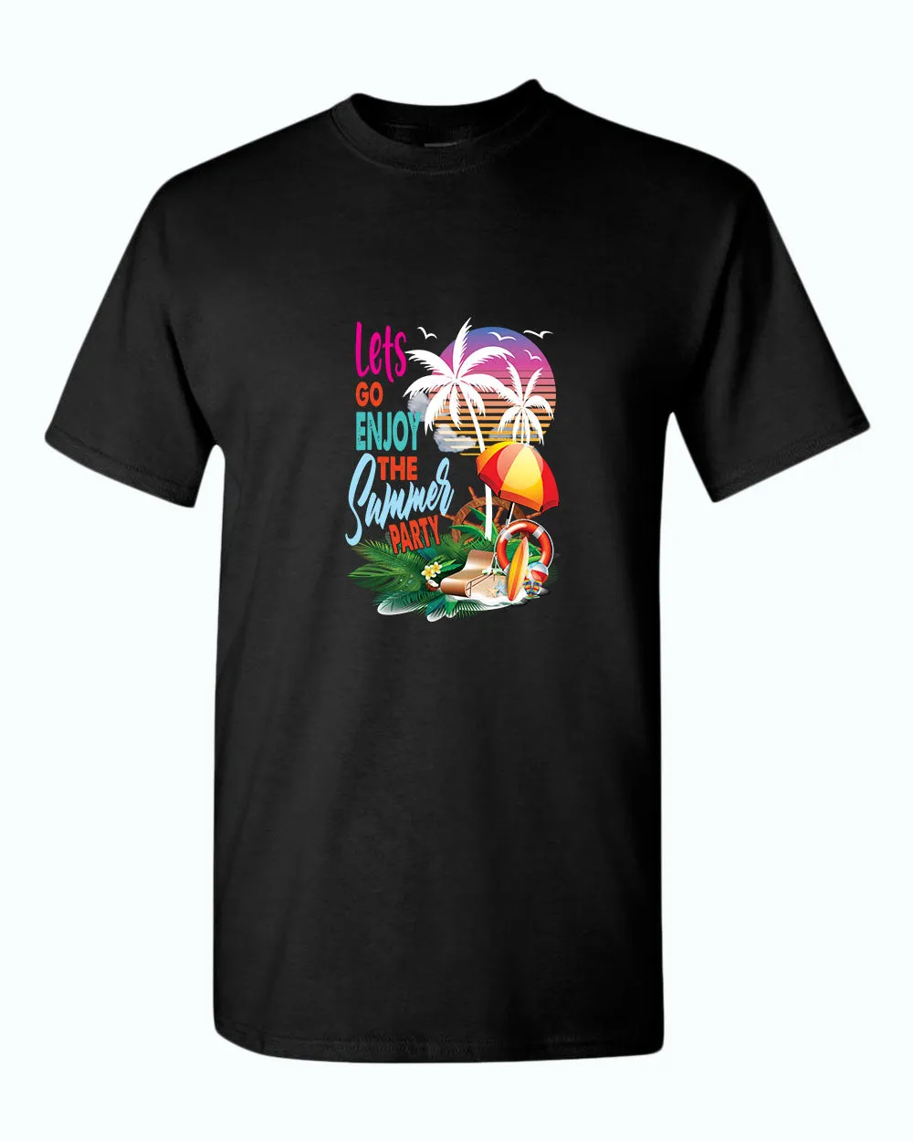 Let's go enjoy the summer party t-shirt, summer t-shirt, beach party t-shirt