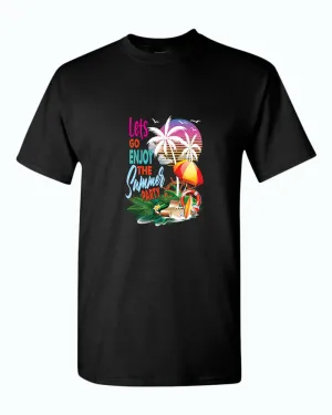Let's go enjoy the summer party t-shirt, summer t-shirt, beach party t-shirt