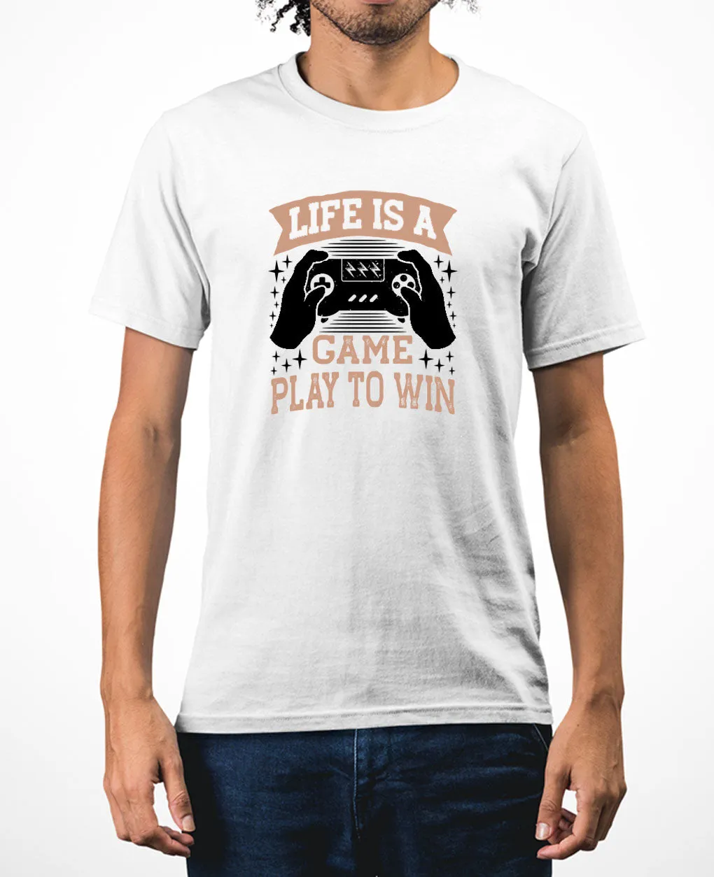 Life is a game, play to win t-shirt funny gaming t-shirt