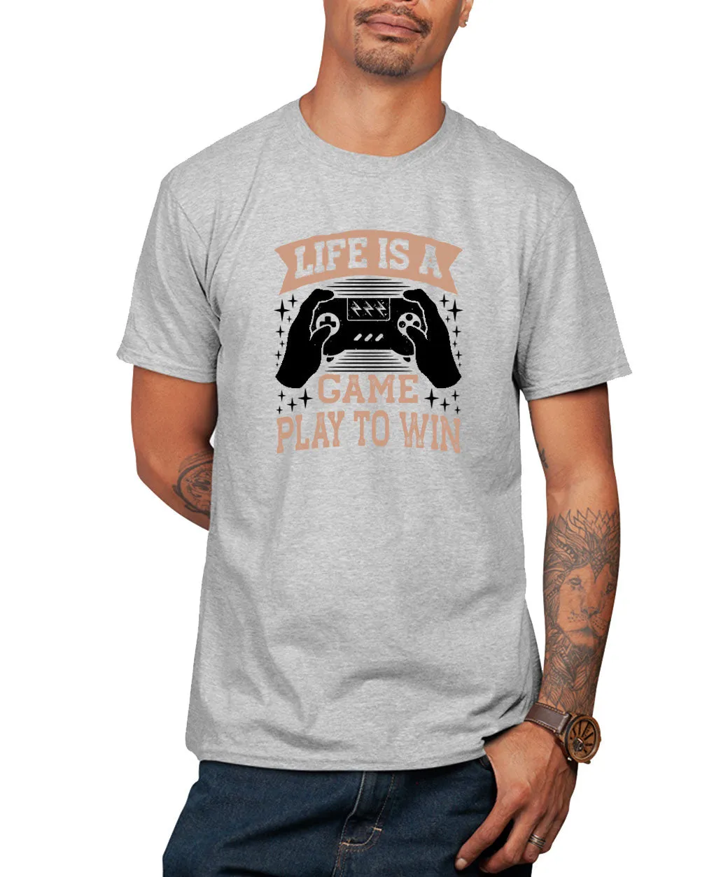 Life is a game, play to win t-shirt funny gaming t-shirt