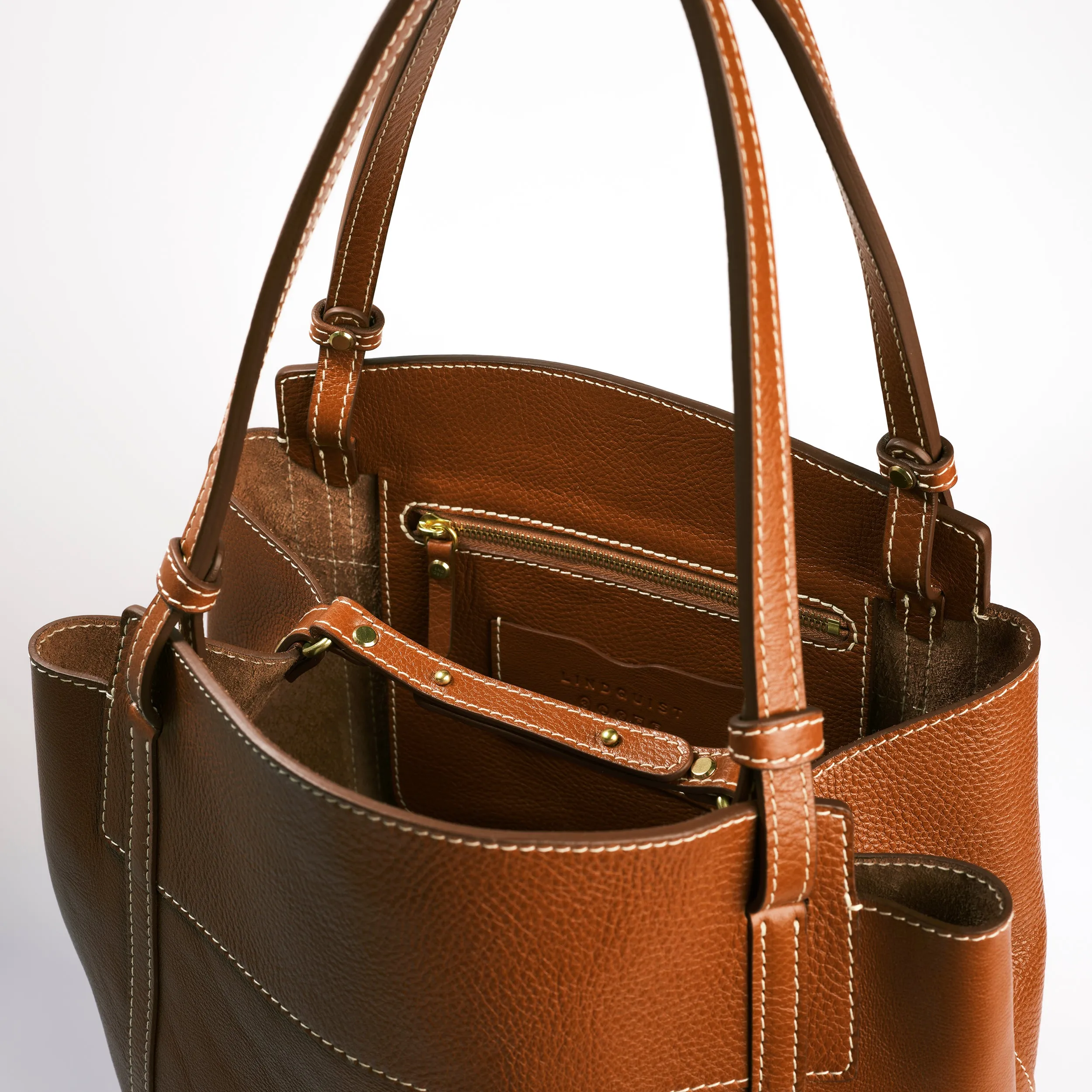 Linda in Leather Brown