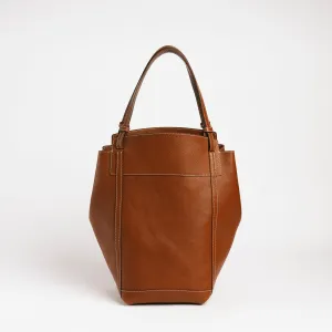 Linda in Leather Brown