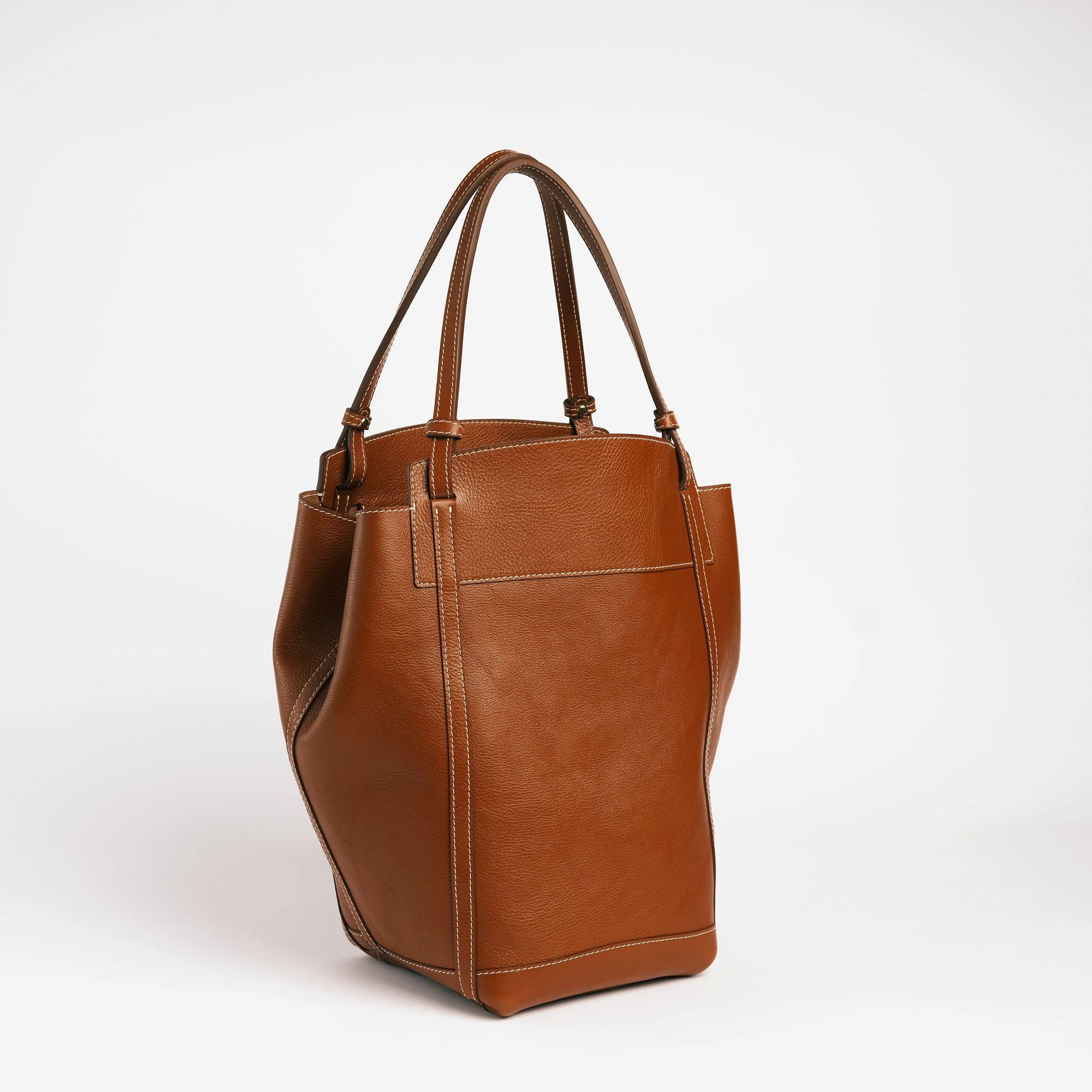 Linda in Leather Brown