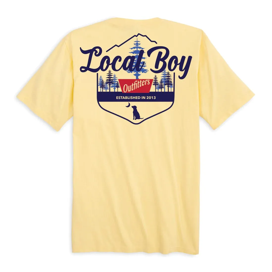 Local Boy Banquet Tee - Banana