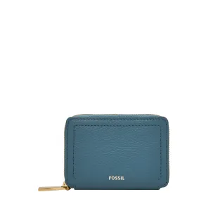 Logan RFID Zip Around Card Case