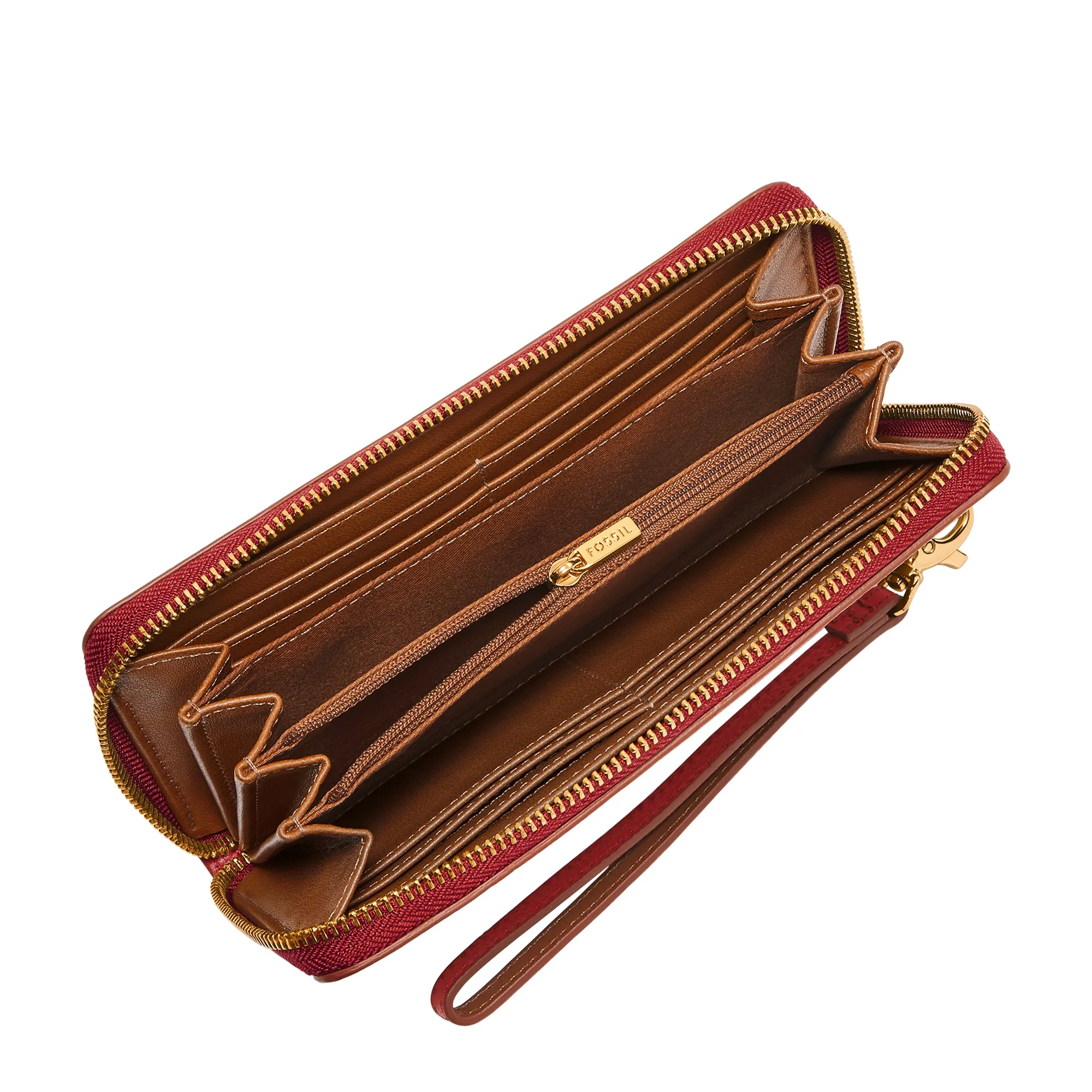 Logan RFID Zip Clutch