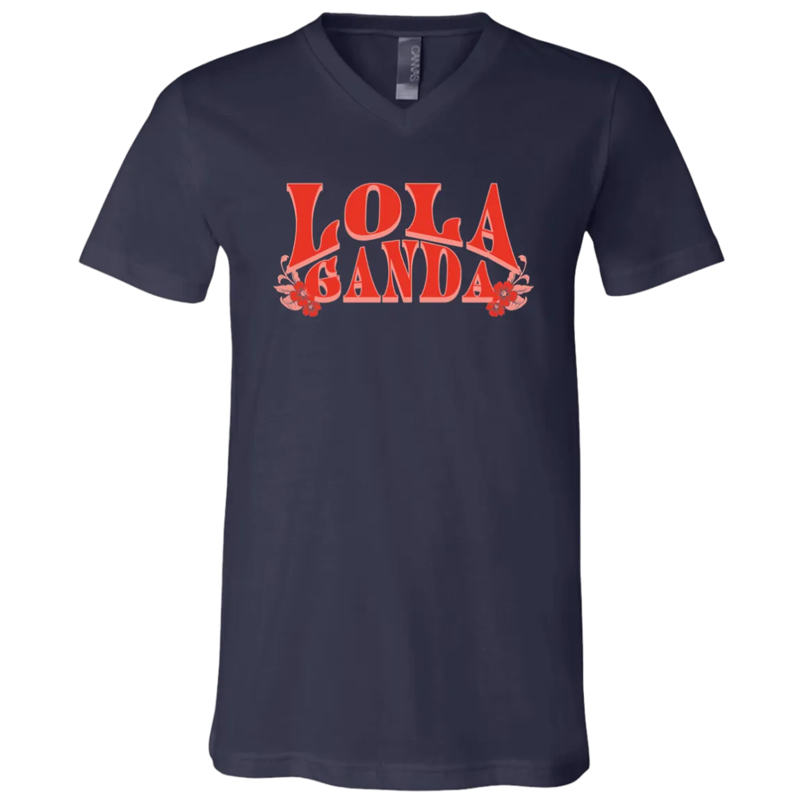 Lola Ganda Unisex Jersey V-Neck T-Shirt