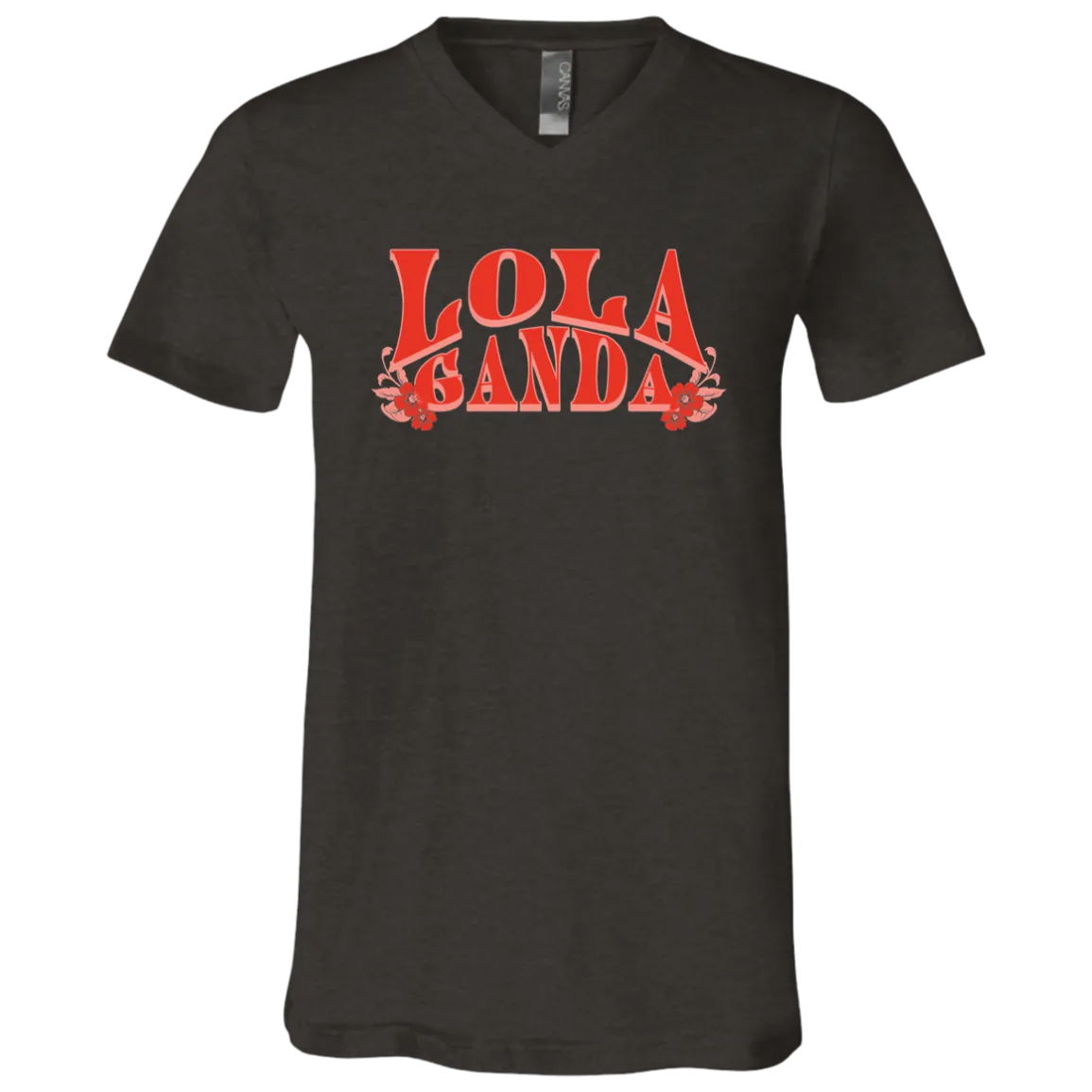Lola Ganda Unisex Jersey V-Neck T-Shirt