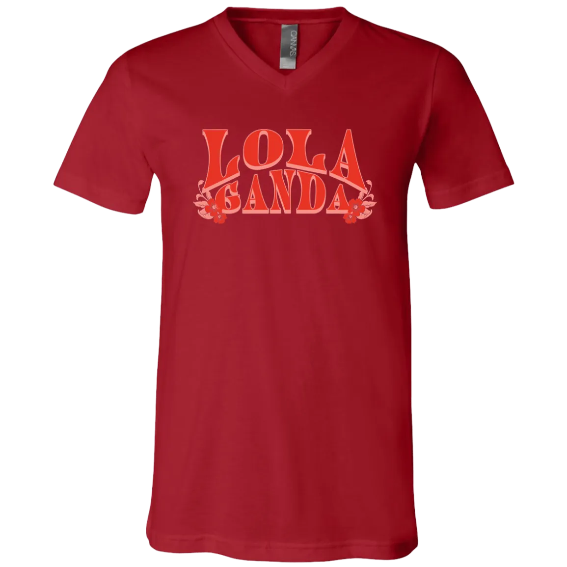 Lola Ganda Unisex Jersey V-Neck T-Shirt