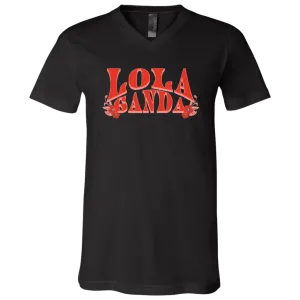 Lola Ganda Unisex Jersey V-Neck T-Shirt