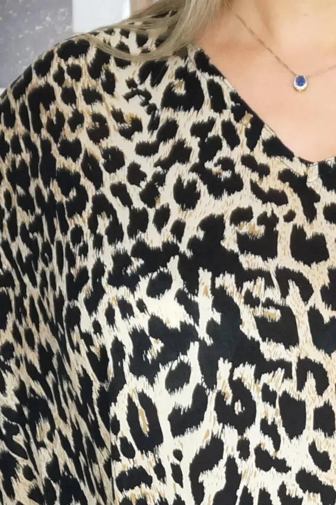Long Kaftan Leopard