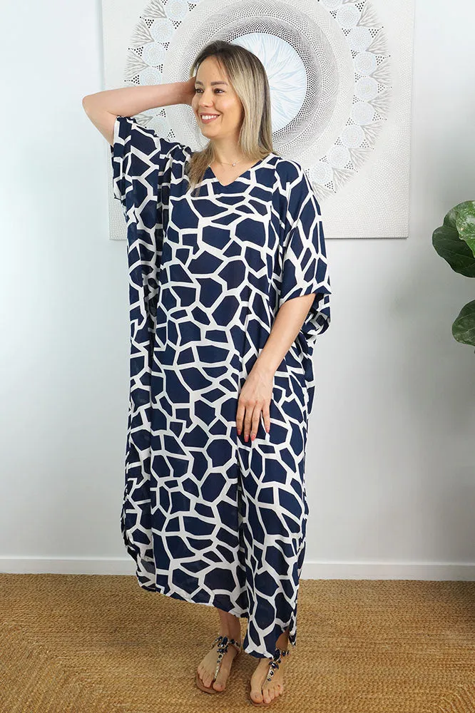 Long Kaftan "Giraffe