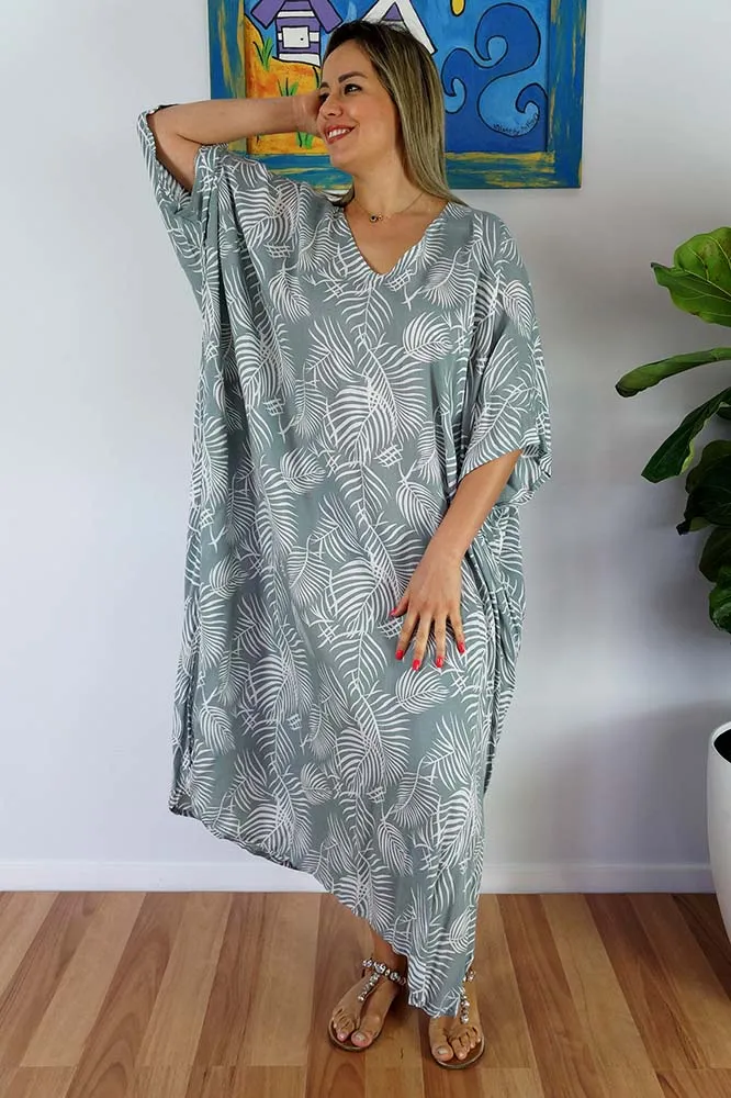 Long Kaftan "Palm Cove"