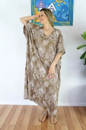 Long Kaftan "Palm Cove"