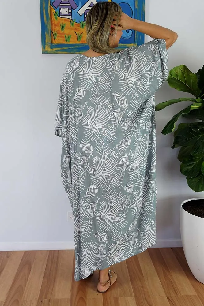 Long Kaftan "Palm Cove"