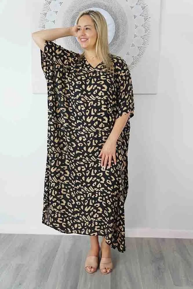 Long Kaftan "Walnut"