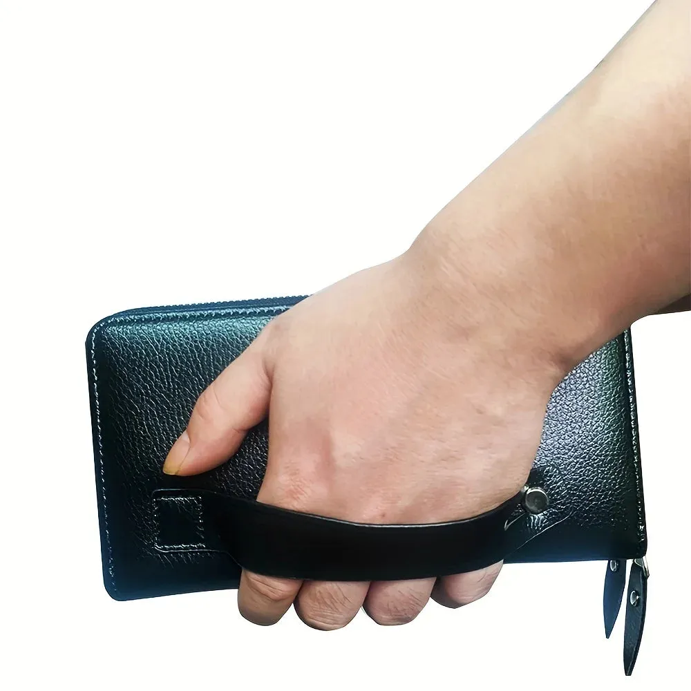 Long Leather Men's Wallet