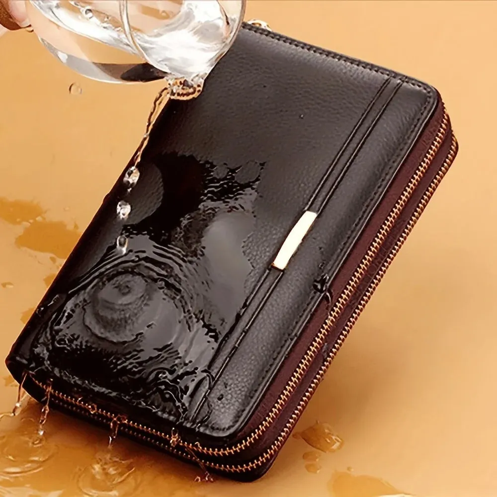 Long Leather Men's Wallet