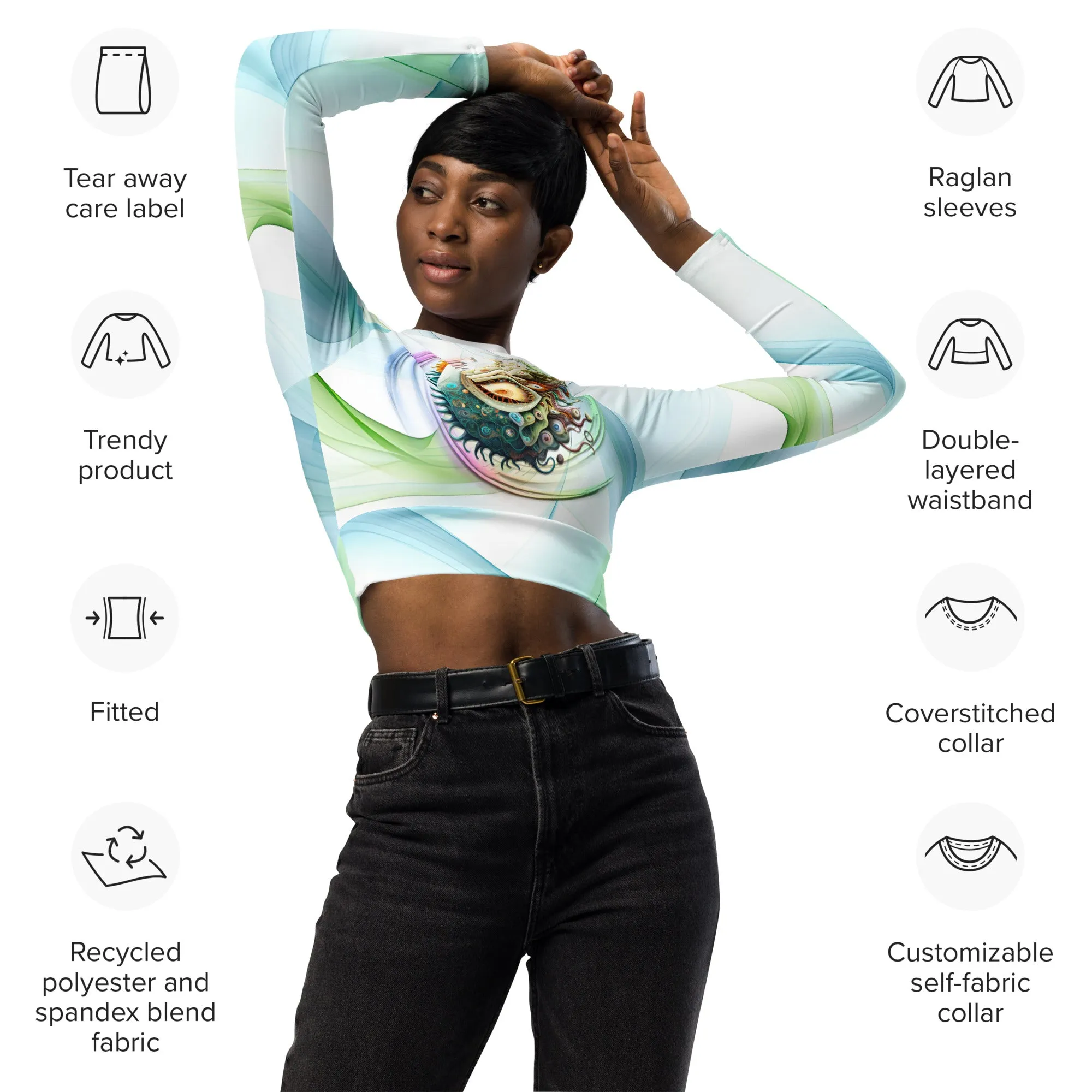 Long-Sleeve Crop Top Evolution
