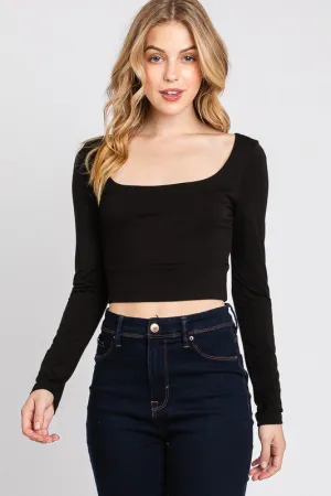 Long Sleeve Crop